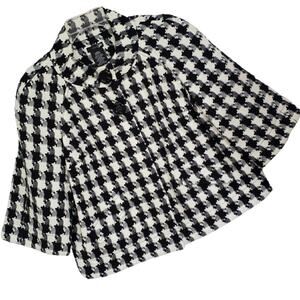 East 5th JACKIE O Style Houndstooth Jacket Large
